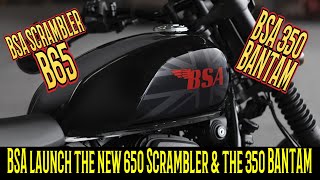 🚨 BSA 65 SCRAMBLER & BSA 350 BANTAM! the Return of an ICON!