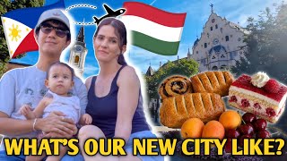 OUR NEW LIFE IN HUNGARY! Filipino Hungarian Family's First Look at Their New City