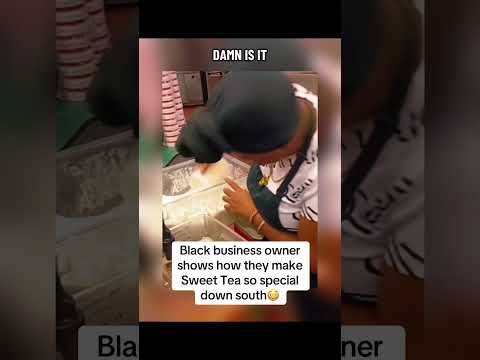 Good ole Southern Sweet Tea💯 #viralvideo #youtubeshorts VID CRED-missdee135