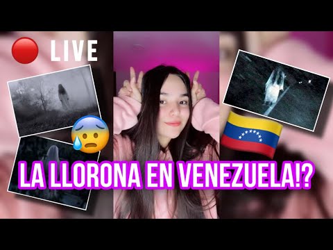 🔴 LA LEYENDA DE LA LLORONA EN VENEZUELA (y mas historias de terror) - LIVE