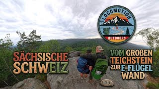 Vom Großen Teichstein zur E-Flügel Wand 