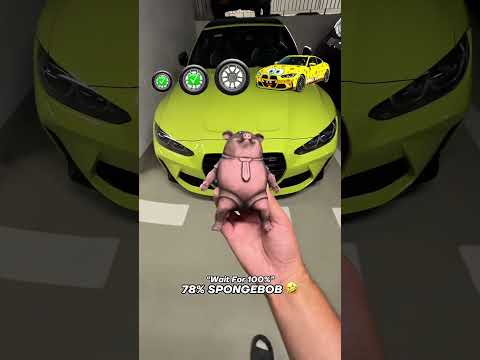 Wait For SPONGEBOB BMW 🤯 #shorts