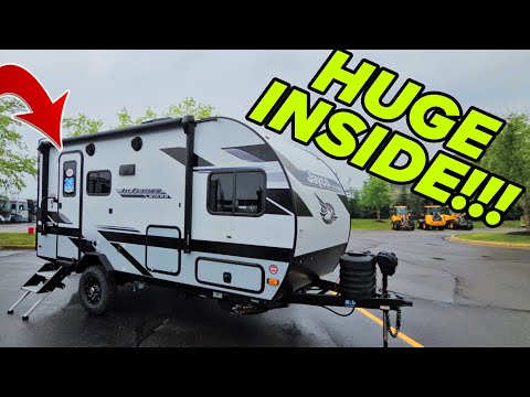 HUGE inside but TINY Outside! This RV is setup AWESOME! Jayco Jay Feature Micro 166FBS