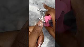 Removing my baby shower nails 💅🏽 #nails