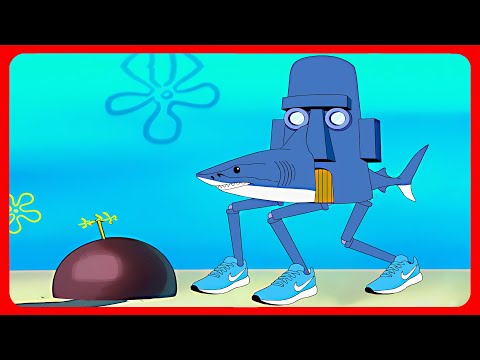 ALL Spongebob HOUSES vs Tung Tung Tung Sahur Animation
