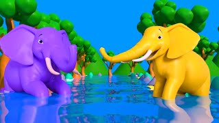 Hathi Raja Kahan Chale | हाथी राजा कहाँ चले | Hindi Rhymes for Kids