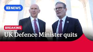YouTube video thumbnail: UK Defence Secretary John Healy Quits, Piling More Pressure on PM Starmer's Leadership