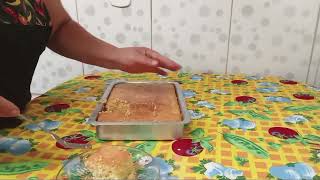 Bolo de milho 🌽 sem glúteo e sem lactose