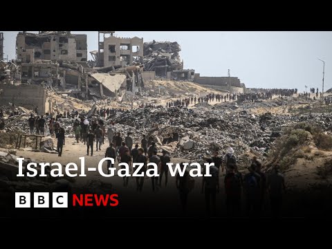 YouTube video thumbnail: Israeli Society Divided Over War in Gaza