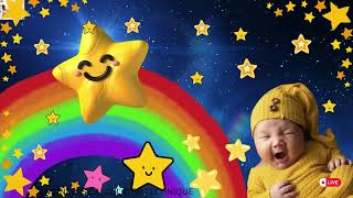 Rock-a-Bye Baby 🎻 Violin Lullaby | NO ANNOYING MIDDLE ADS | Relaxing Baby Sleep Music.
