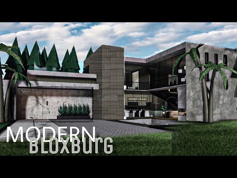 BLOXBURG: Modern Luxury House | House Build | Roblox