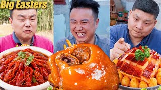 A bowl full of crayfish!|Eating Spicy Food and Funny Pranks|Funny Mukbang