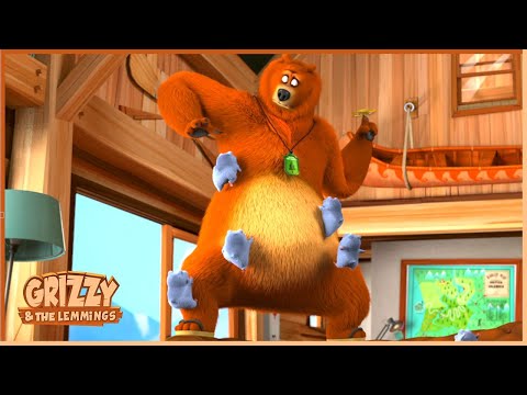 Spinning Lemmings | Grizzy & the lemmings | 30' Compilation | 🐻🐹 Cartoon for Kids