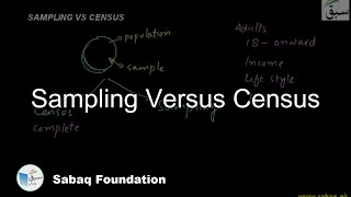 Sampling Versus Census
