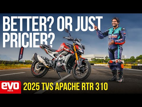 2025 TVS Apache RTR 310 review | Is ₹2.85 lakh too much for a 312cc naked? | evo India