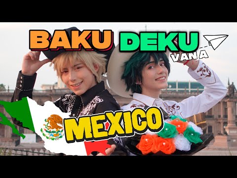 Bakugo y Deku van a MEXICO! 🇲🇽 ✈️ - 【BNHA/ BAKUDEKU VLOG】