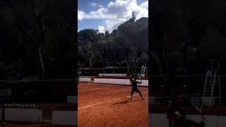 Bianca Andreescu First Practice in Roland-Garros 2023 #shorts