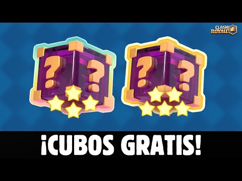 ¡CUBO GRATIS! COMO RECLAMAR CUBOS de la SUERTE GRATIS | CLASH ROYALE TEMPORADA 72