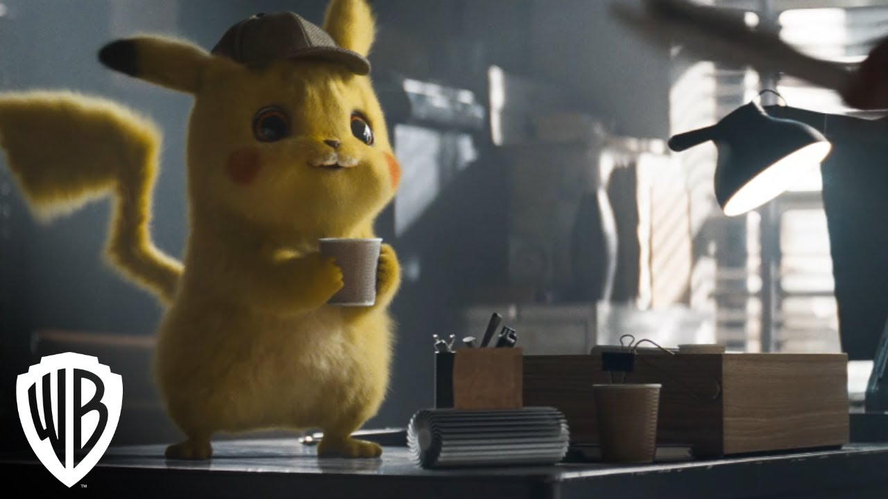 Pokémon Detective Pikachu Tralier miniatyrbild 