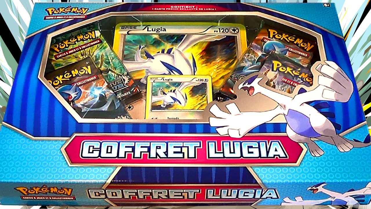 Ouverture du Coffret Pokémon LUGIA ! LE POKÉMON GARDIEN LÉGENDAIRE DE xPIKAMI !