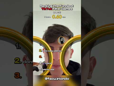 Ranking the Funniest TikTok Filter Games (Part 2)