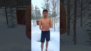 Swimming in -10°C Snow! #dhruvrathee