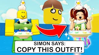 I Became The CHAMPION In Silly Simon Says(Roblox)