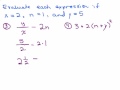 Basic Arithmetic and Algebra Concepts