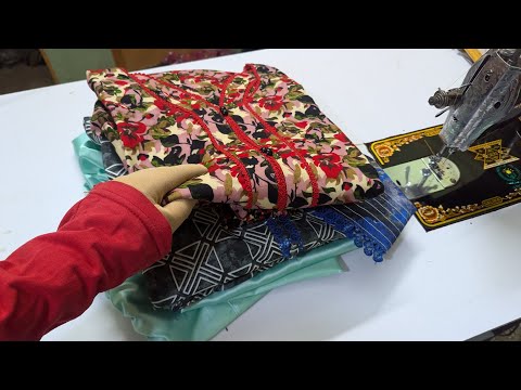 latest Printed & Plain Outfit designs | New summer Dress Designing ideas @manahiltailor