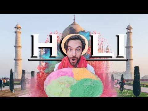Holi Festival India | New Delhi &amp; Taj Mahal Travel Guide