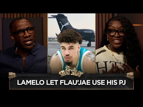 LaMelo Ball Flew Flau’Jae Johnson On His Private Jet | CLUB SHAY SHAY