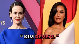 Sarah Paulson Shares SURPRISING Truth About Working With Kim Kardashian | Entertainment News