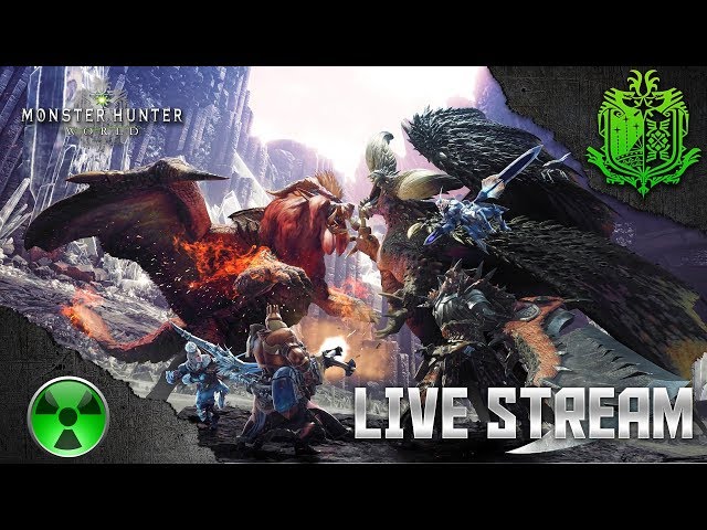 ? Monster Hunter World ? Open Lobby. High Rank Arm Wrestling, and Arena Stuff! (Live Stream)