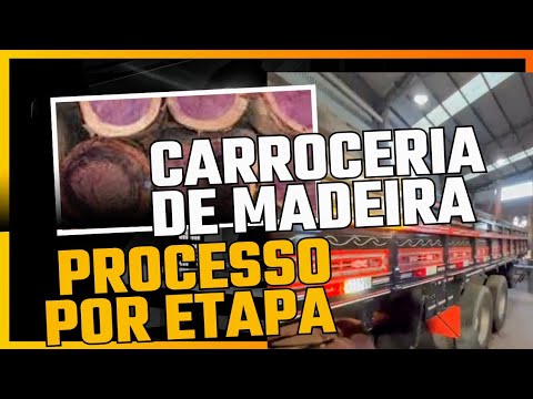 Completo, fábrica fabricação carroceria de madeira para caminhão.#caminhão #caminhoneiro