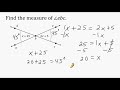 Solving Vertical Angles and Equations