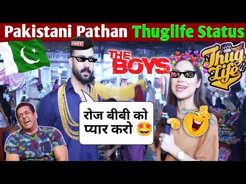 Pakistani funny interview 😁 Pakistani Pathan funny interview 🤣 Pakistani Pathan Thuglife video 😂