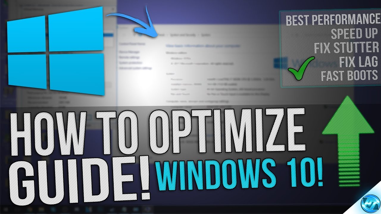 How to Optimize Windows 10 For GAMING & Performance The Ultimate GUIDE - Panjno