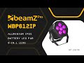BeamZ Pro WBP612IP Outdoor Par Can - Battery Powered Uplighter