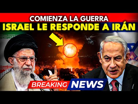 ÚLTIMA HORA: ISRAEL RESPONDE A IRAN 😲 COMIENZA LA GUERRA