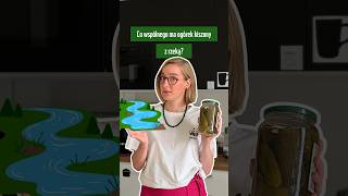 Co łączy ogórek z rzeką? 🥒🧂💧 #rzeka #ciekawostki