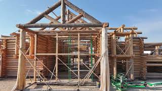 Custom Handcrafted Log Home Process: Chapter 3