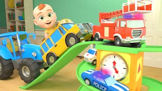 Hickory Dickory Dock, Firetruck On The Clock | MORE Classic Nursery Rhymes & Kids Song