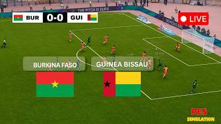 🔴 Burkina Faso vs Guinea-Bissau ⚽ Football Friendly 2026 | PES 21 Full Match Simulation