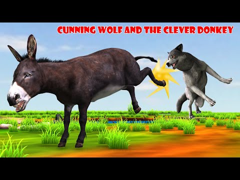 ढोंगी भेड़िया और चालाक गधा Cunning Wolf And The Clever Donkey Bhediya Aur Gadha Hindi Kahani
