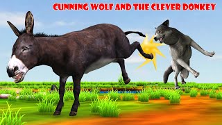 ढोंगी भेड़िया और चालाक गधा Cunning Wolf And The Clever Donkey Bhediya Aur Gadha Hindi Kahani