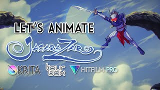 Let's Animate - Krita: Jacara Zar Wind Slash