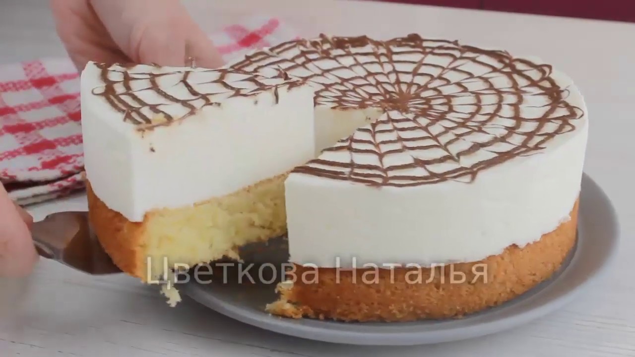 Торт Пушинка, простой и такой вкусный!