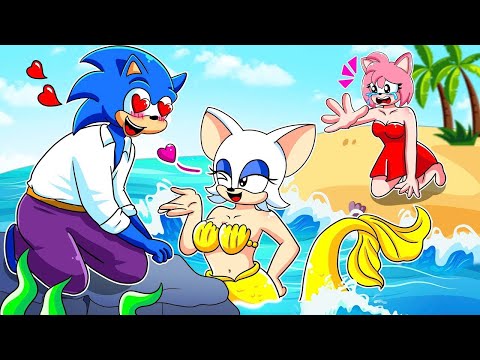 Sonic Adultery - Sonic Fall in Love With Mermaid Bat!! - Sonic The Hedgehog 3 Animation