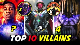 Marvel's Top 10 Most Powerful Villains (2023) | Explained in Hindi @comicverseog