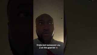 Drake just passed Jay Z on the GOAT List